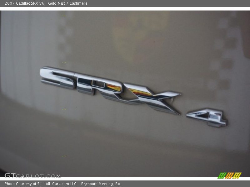 Gold Mist / Cashmere 2007 Cadillac SRX V6