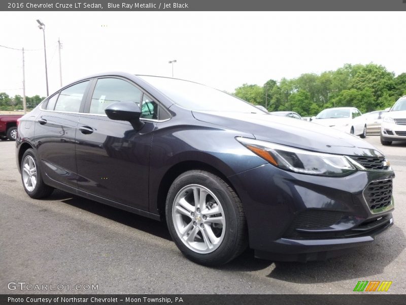 Blue Ray Metallic / Jet Black 2016 Chevrolet Cruze LT Sedan