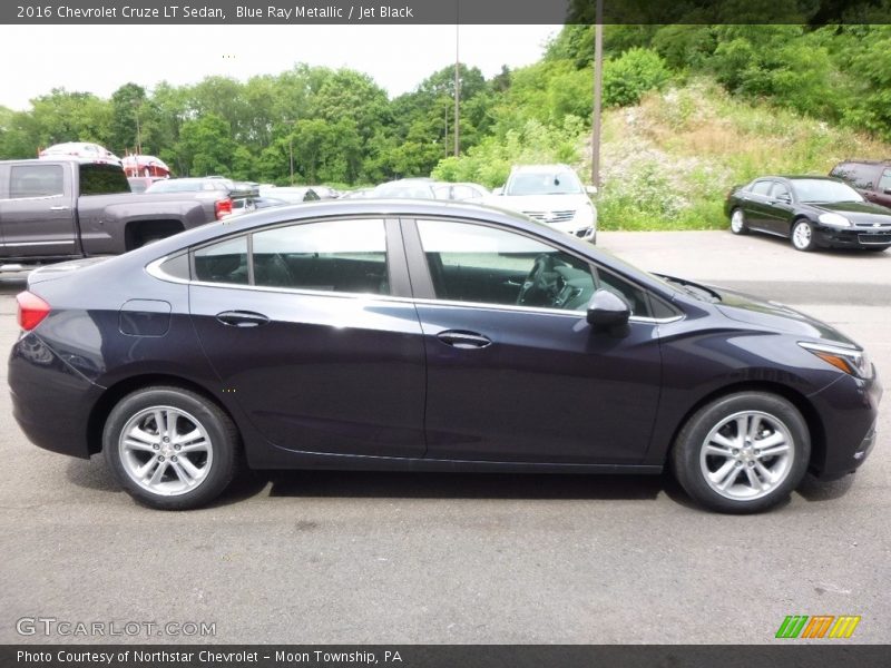 Blue Ray Metallic / Jet Black 2016 Chevrolet Cruze LT Sedan