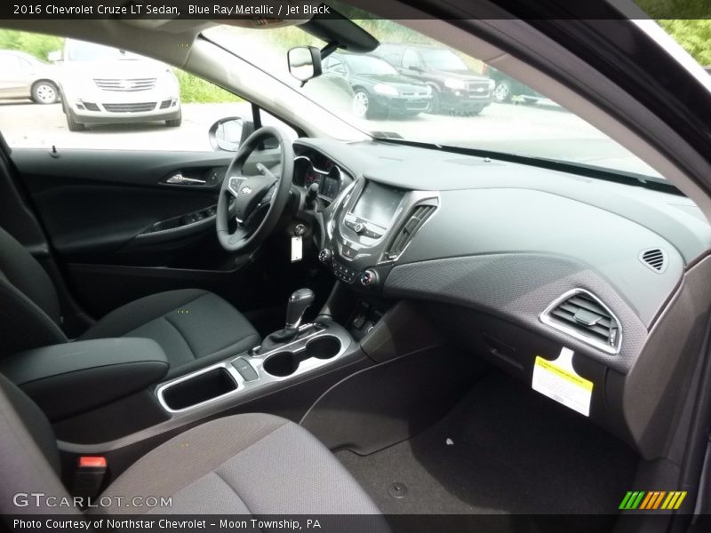 Blue Ray Metallic / Jet Black 2016 Chevrolet Cruze LT Sedan