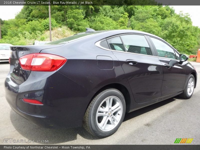 Blue Ray Metallic / Jet Black 2016 Chevrolet Cruze LT Sedan