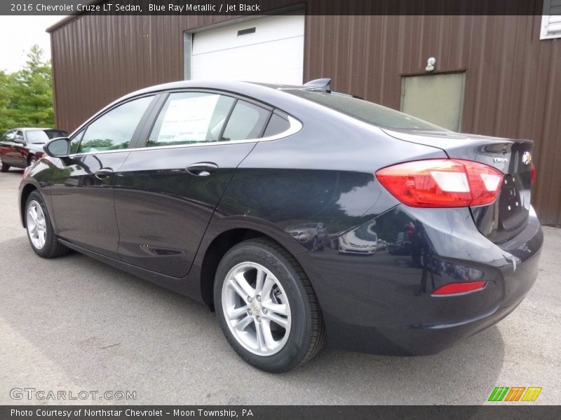 Blue Ray Metallic / Jet Black 2016 Chevrolet Cruze LT Sedan