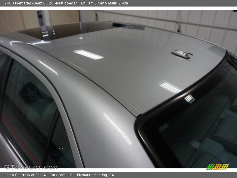 Brilliant Silver Metallic / Ash 2000 Mercedes-Benz E 320 4Matic Sedan