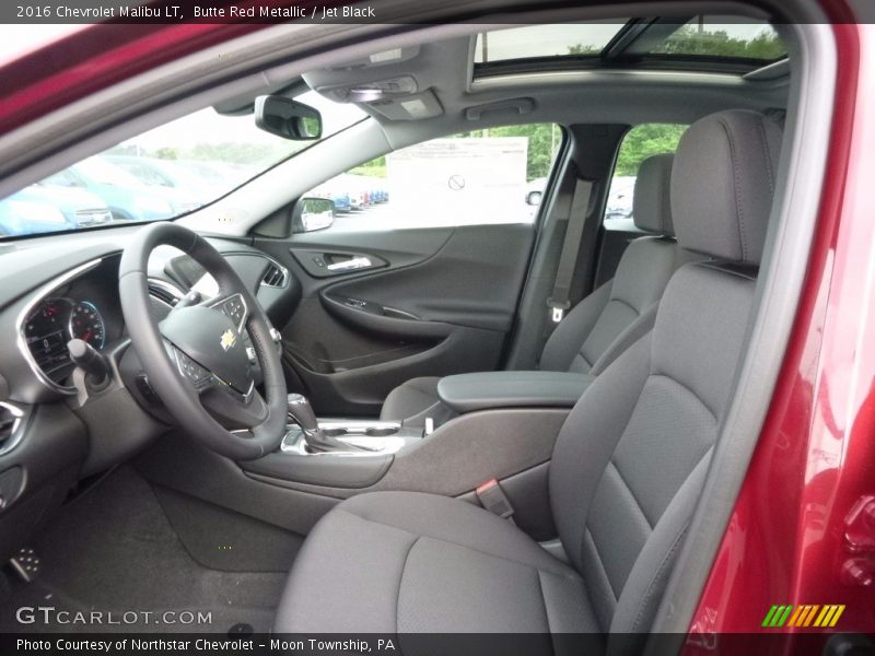 Butte Red Metallic / Jet Black 2016 Chevrolet Malibu LT