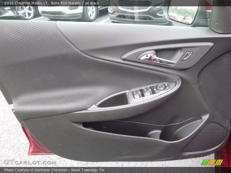 Butte Red Metallic / Jet Black 2016 Chevrolet Malibu LT