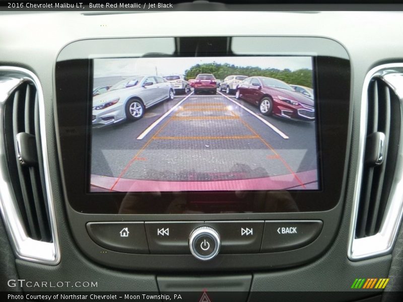 Butte Red Metallic / Jet Black 2016 Chevrolet Malibu LT