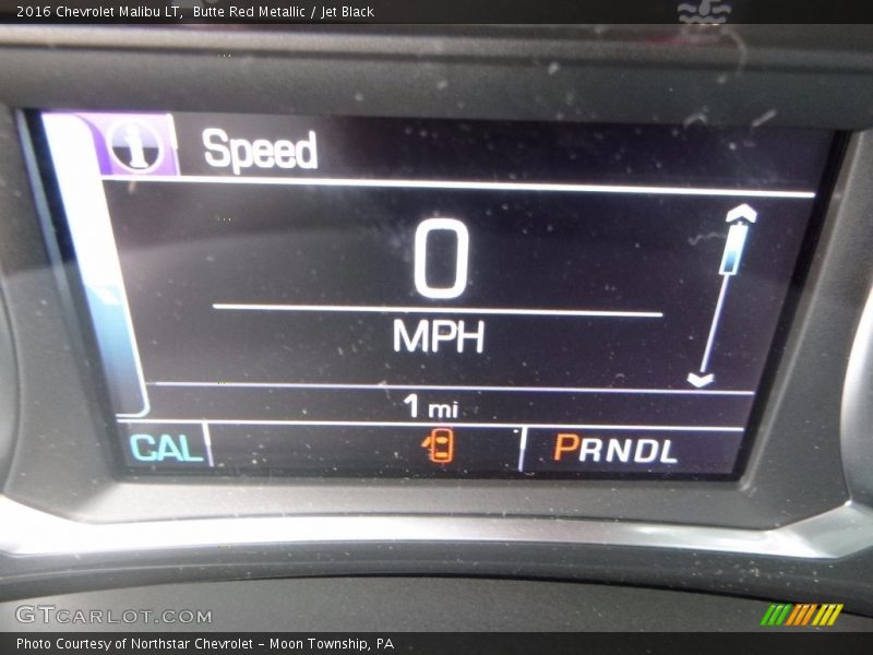Butte Red Metallic / Jet Black 2016 Chevrolet Malibu LT