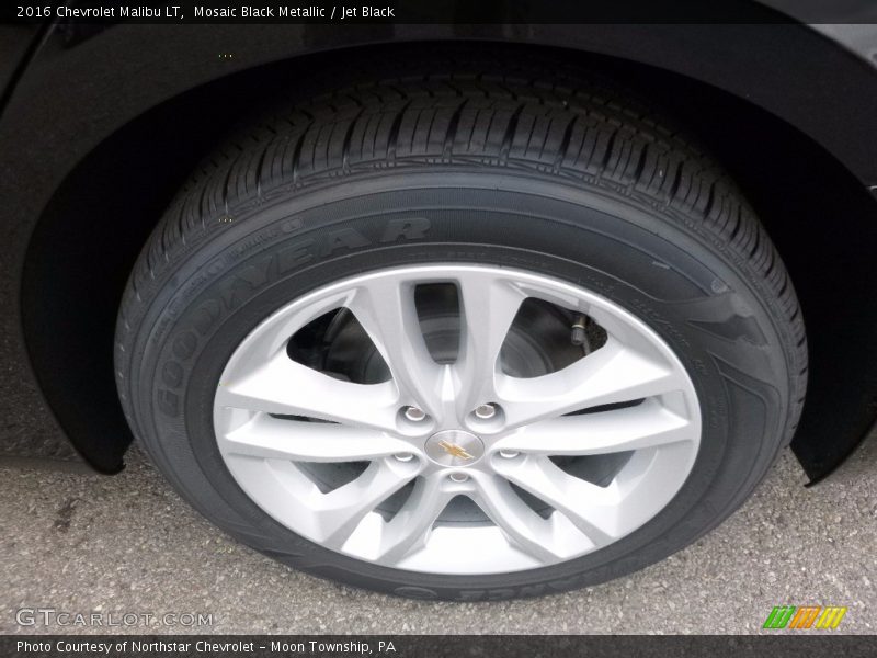 Mosaic Black Metallic / Jet Black 2016 Chevrolet Malibu LT