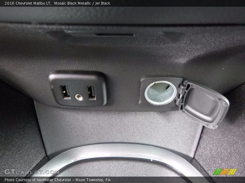 Mosaic Black Metallic / Jet Black 2016 Chevrolet Malibu LT