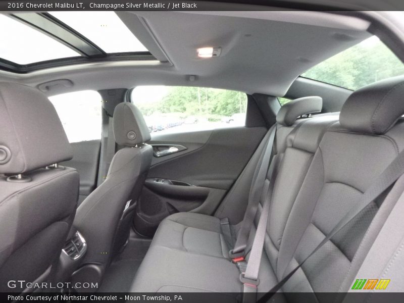 Champagne Silver Metallic / Jet Black 2016 Chevrolet Malibu LT