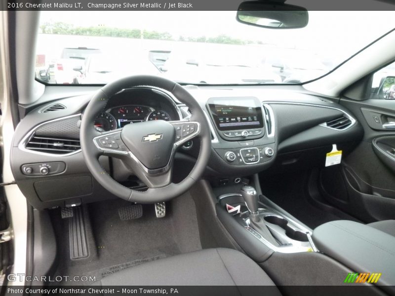 Champagne Silver Metallic / Jet Black 2016 Chevrolet Malibu LT