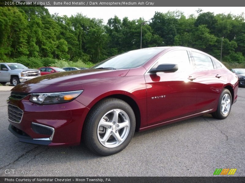 Butte Red Metallic / Dark Atmosphere/Medium Ash Gray 2016 Chevrolet Malibu LS