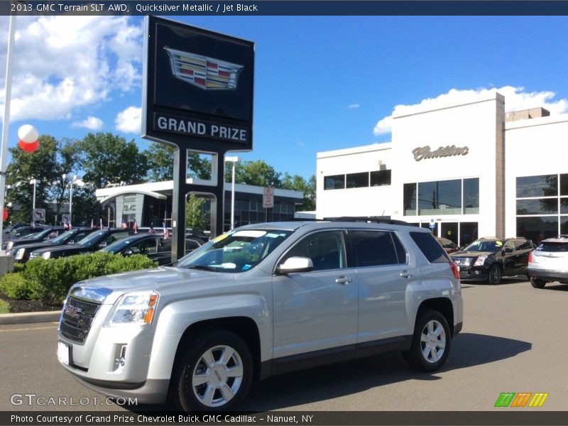 Quicksilver Metallic / Jet Black 2013 GMC Terrain SLT AWD
