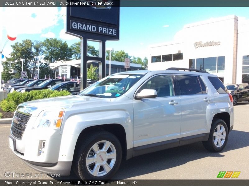 Quicksilver Metallic / Jet Black 2013 GMC Terrain SLT AWD