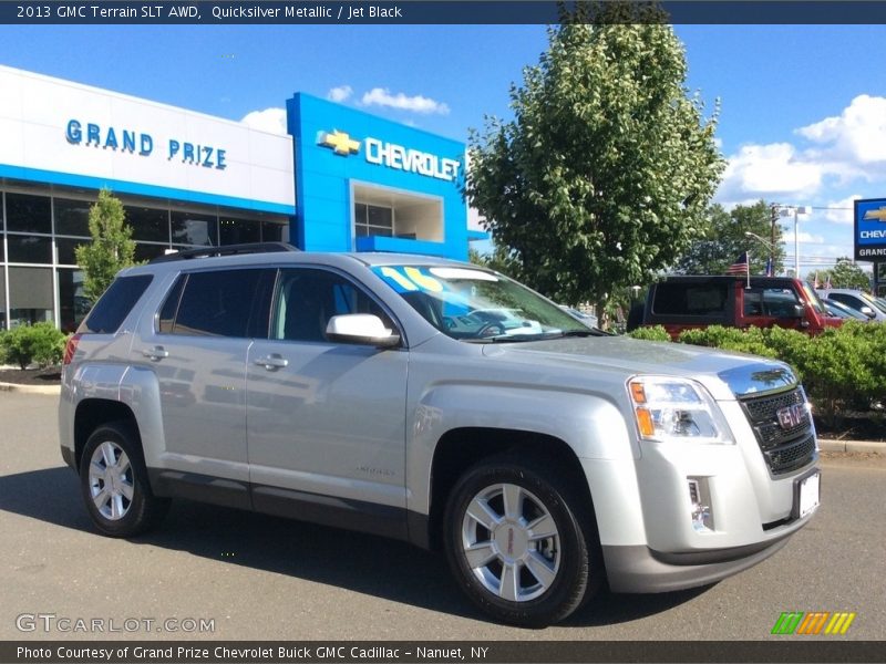 Quicksilver Metallic / Jet Black 2013 GMC Terrain SLT AWD