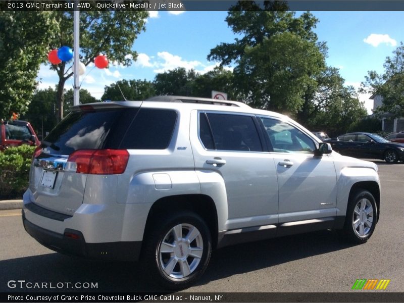 Quicksilver Metallic / Jet Black 2013 GMC Terrain SLT AWD