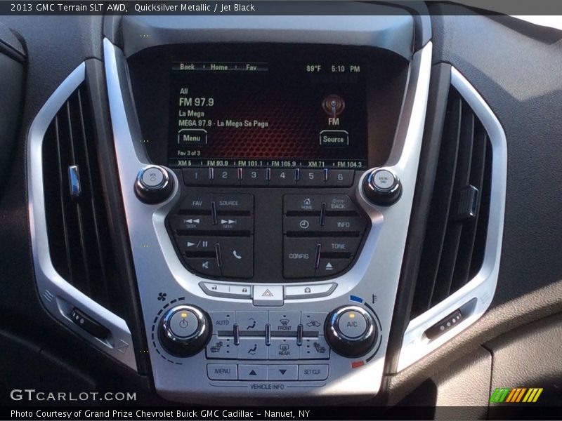 Quicksilver Metallic / Jet Black 2013 GMC Terrain SLT AWD