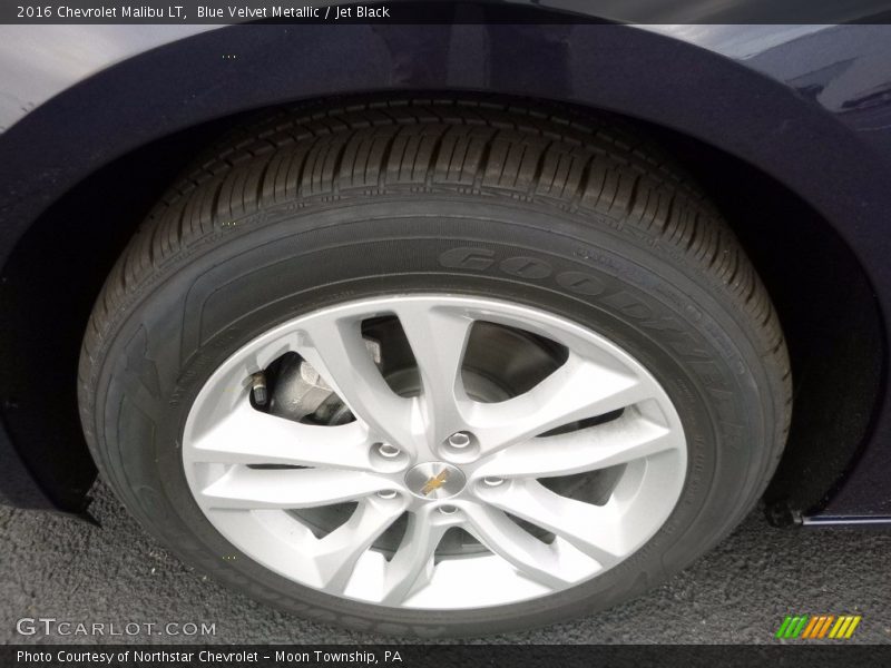 Blue Velvet Metallic / Jet Black 2016 Chevrolet Malibu LT