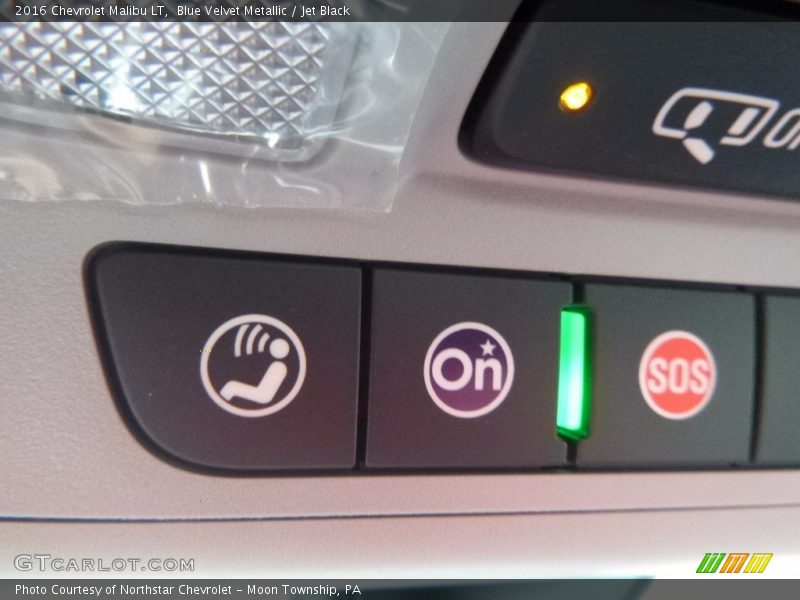 Blue Velvet Metallic / Jet Black 2016 Chevrolet Malibu LT