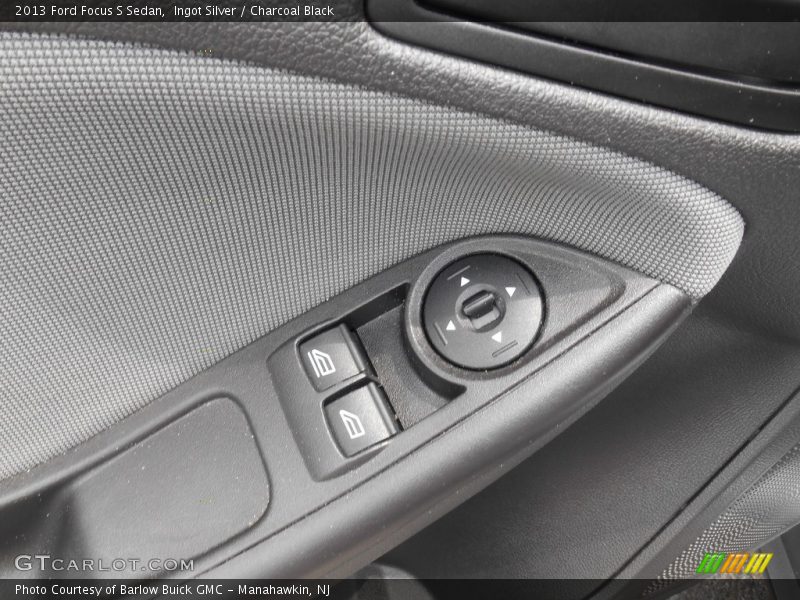 Ingot Silver / Charcoal Black 2013 Ford Focus S Sedan