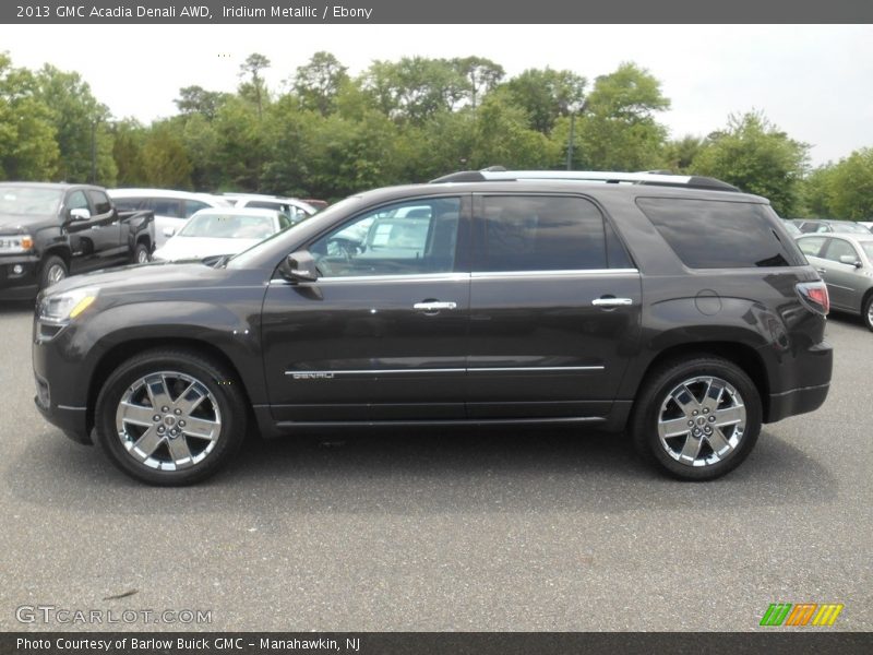 Iridium Metallic / Ebony 2013 GMC Acadia Denali AWD
