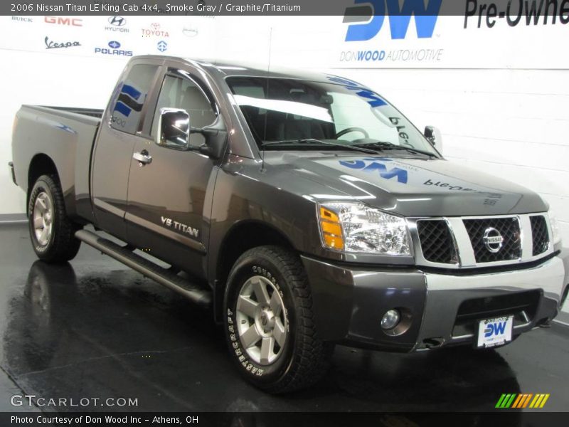 Smoke Gray / Graphite/Titanium 2006 Nissan Titan LE King Cab 4x4