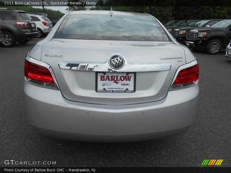 Quicksilver Metallic / Ebony 2011 Buick LaCrosse CXL