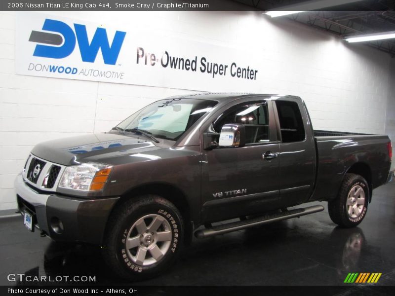Smoke Gray / Graphite/Titanium 2006 Nissan Titan LE King Cab 4x4