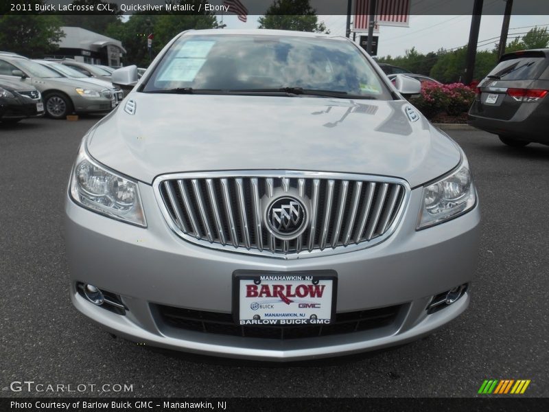 Quicksilver Metallic / Ebony 2011 Buick LaCrosse CXL