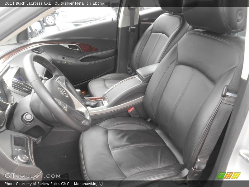 Quicksilver Metallic / Ebony 2011 Buick LaCrosse CXL