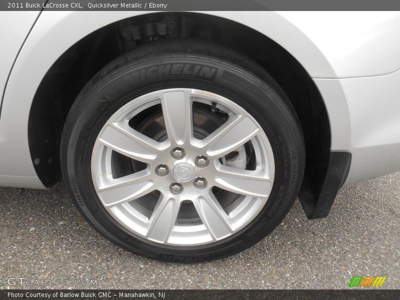 Quicksilver Metallic / Ebony 2011 Buick LaCrosse CXL