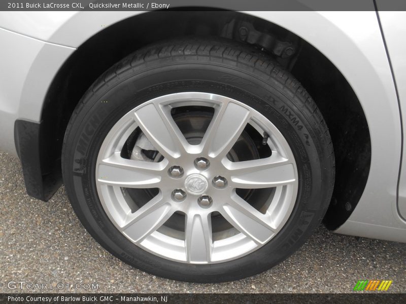 Quicksilver Metallic / Ebony 2011 Buick LaCrosse CXL