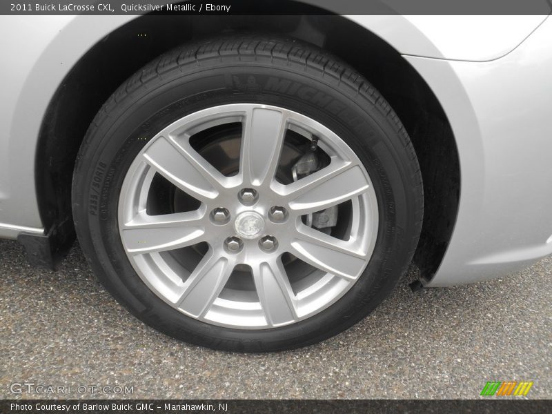 Quicksilver Metallic / Ebony 2011 Buick LaCrosse CXL