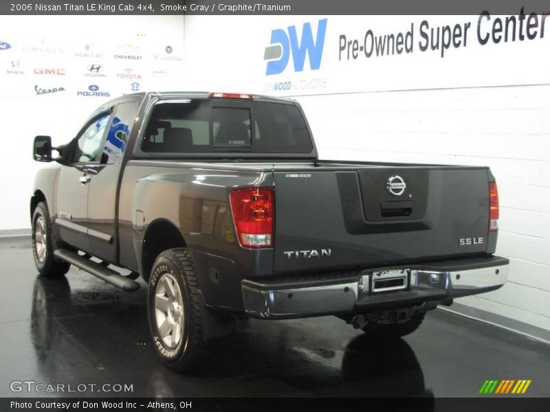 Smoke Gray / Graphite/Titanium 2006 Nissan Titan LE King Cab 4x4