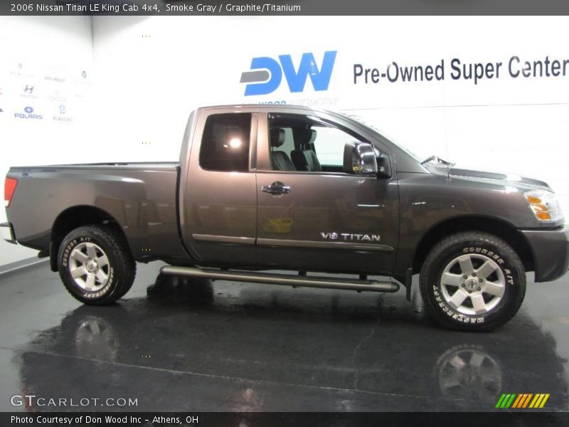 Smoke Gray / Graphite/Titanium 2006 Nissan Titan LE King Cab 4x4