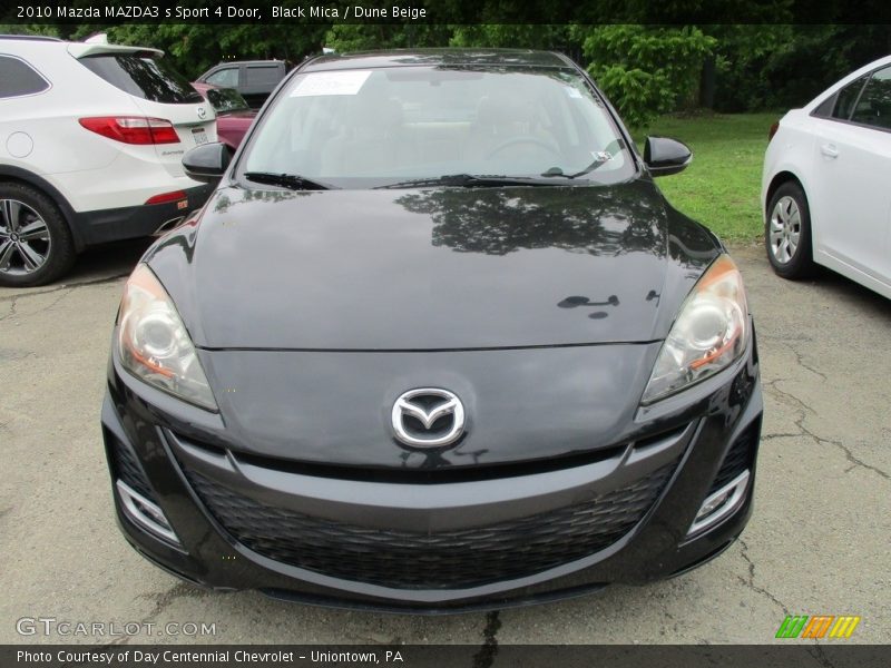 Black Mica / Dune Beige 2010 Mazda MAZDA3 s Sport 4 Door