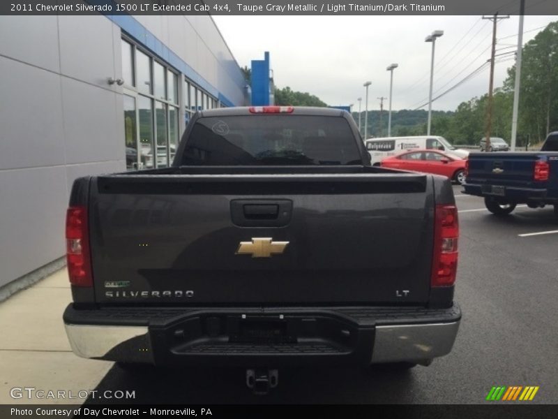 Taupe Gray Metallic / Light Titanium/Dark Titanium 2011 Chevrolet Silverado 1500 LT Extended Cab 4x4