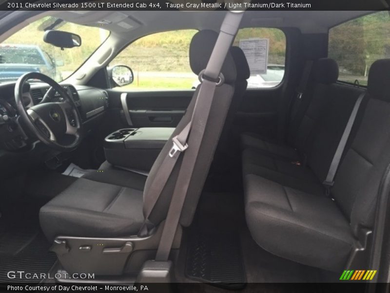 Taupe Gray Metallic / Light Titanium/Dark Titanium 2011 Chevrolet Silverado 1500 LT Extended Cab 4x4