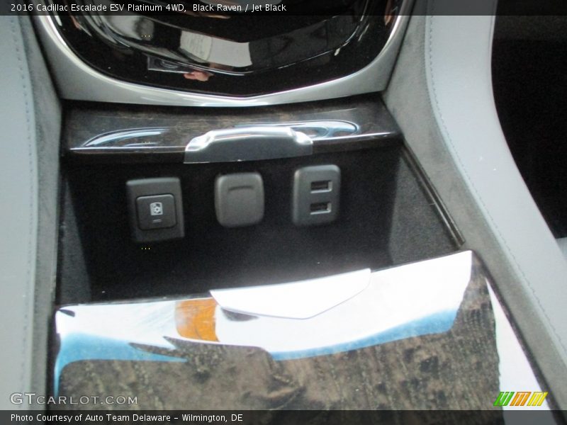 Black Raven / Jet Black 2016 Cadillac Escalade ESV Platinum 4WD