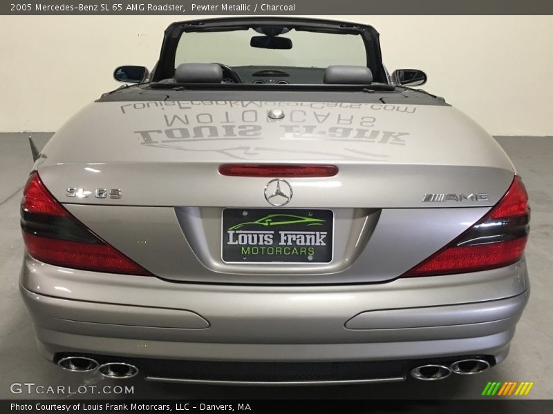 Pewter Metallic / Charcoal 2005 Mercedes-Benz SL 65 AMG Roadster