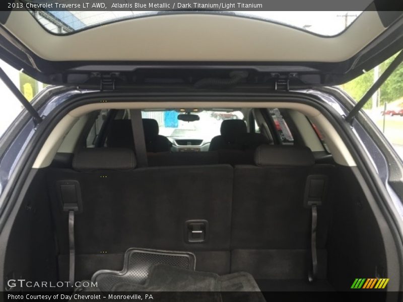 Atlantis Blue Metallic / Dark Titanium/Light Titanium 2013 Chevrolet Traverse LT AWD