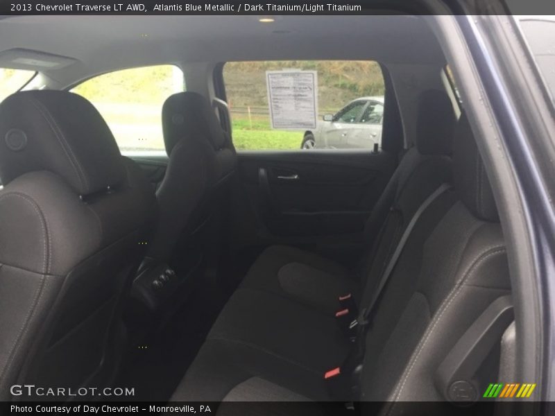 Atlantis Blue Metallic / Dark Titanium/Light Titanium 2013 Chevrolet Traverse LT AWD