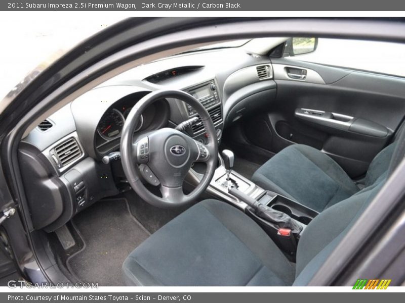 Dark Gray Metallic / Carbon Black 2011 Subaru Impreza 2.5i Premium Wagon