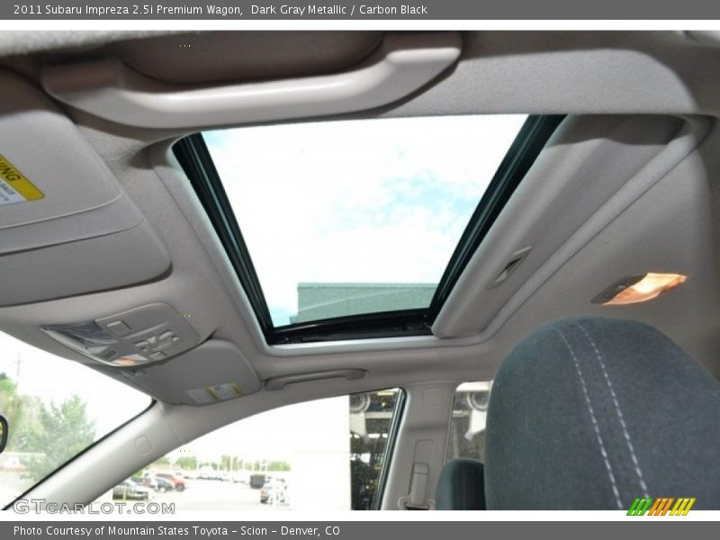 Dark Gray Metallic / Carbon Black 2011 Subaru Impreza 2.5i Premium Wagon