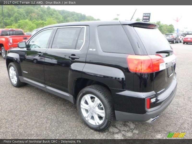 Onyx Black / Jet Black 2017 GMC Terrain SLE AWD