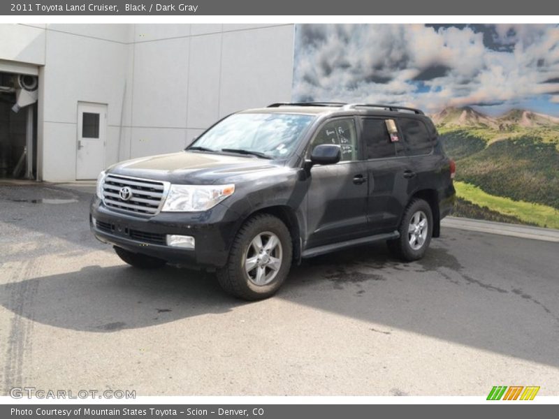 Black / Dark Gray 2011 Toyota Land Cruiser