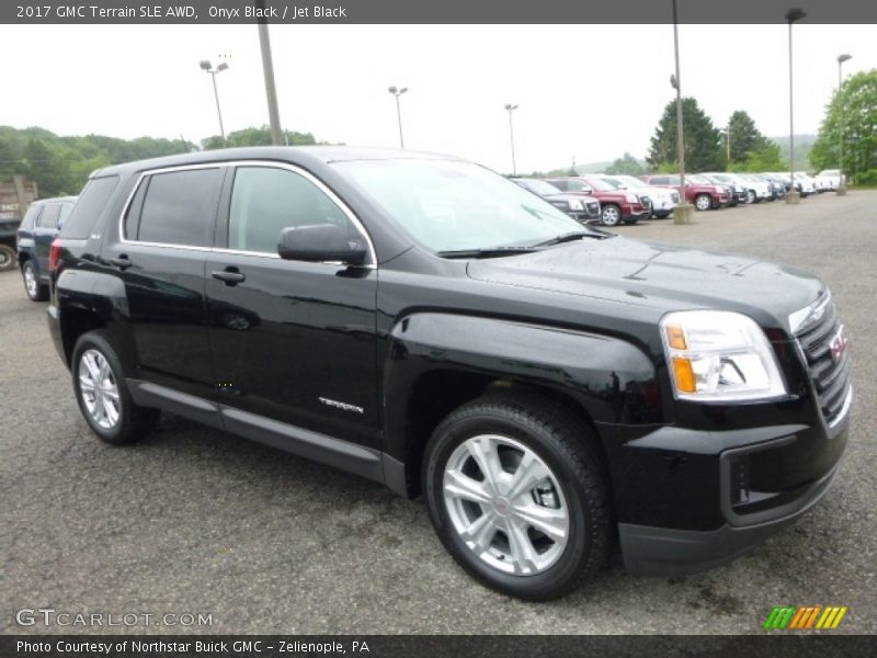 Onyx Black / Jet Black 2017 GMC Terrain SLE AWD
