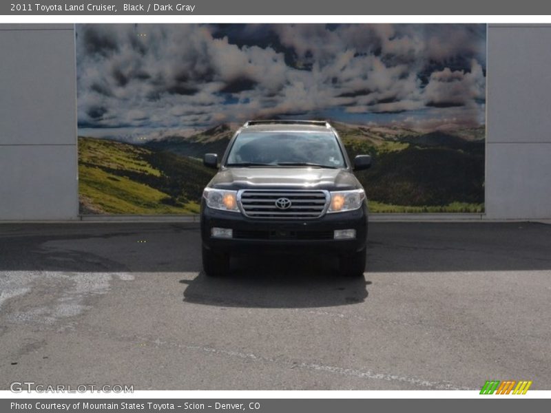 Black / Dark Gray 2011 Toyota Land Cruiser