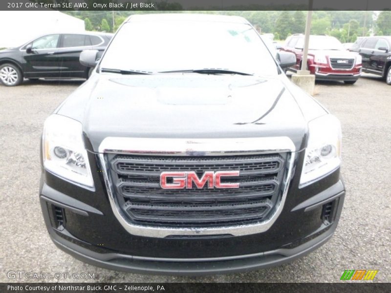 Onyx Black / Jet Black 2017 GMC Terrain SLE AWD