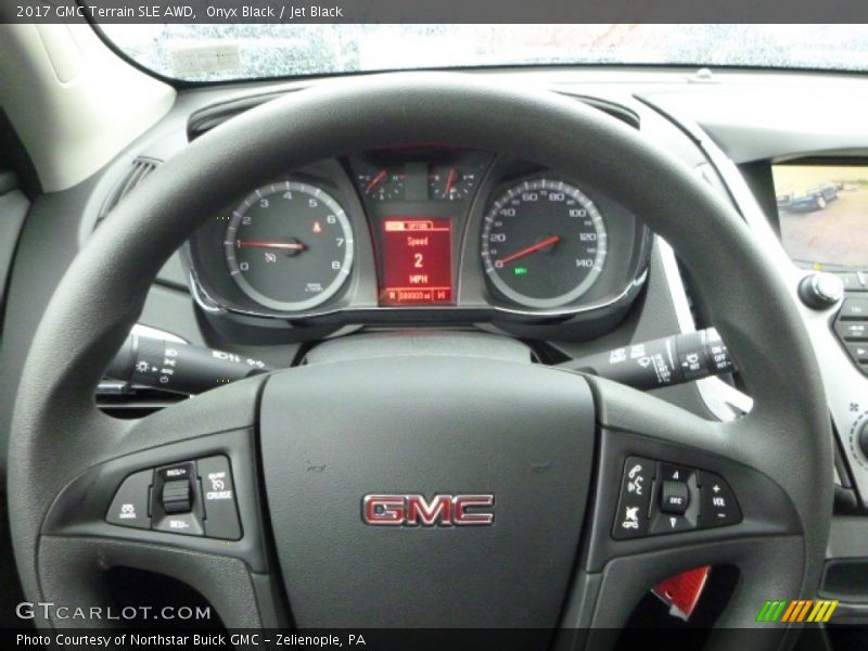 Onyx Black / Jet Black 2017 GMC Terrain SLE AWD